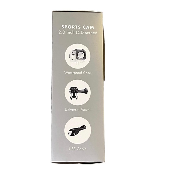 Azzaro Parfums HD Sports Cam waterproof 30M NIB - Picture 3 of 7